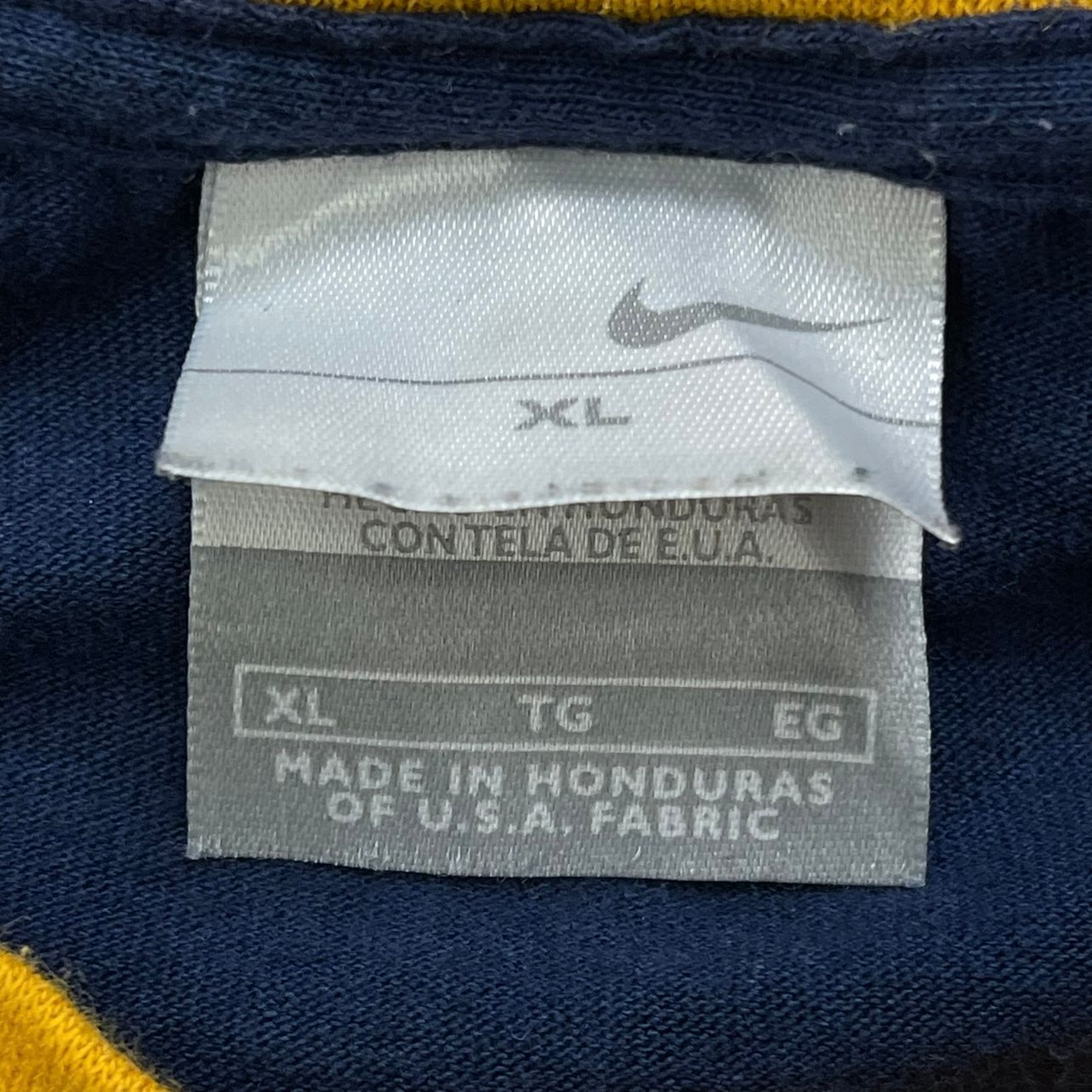 Vintage Nike Logo Ringer T-Shirt - Used/Worn