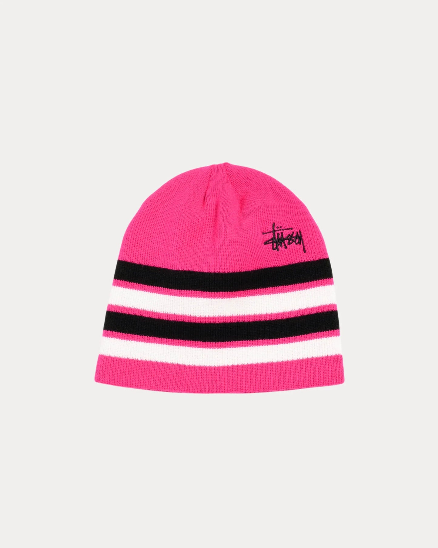 Stussy Skullcap Basic Stripped Dragonfruit