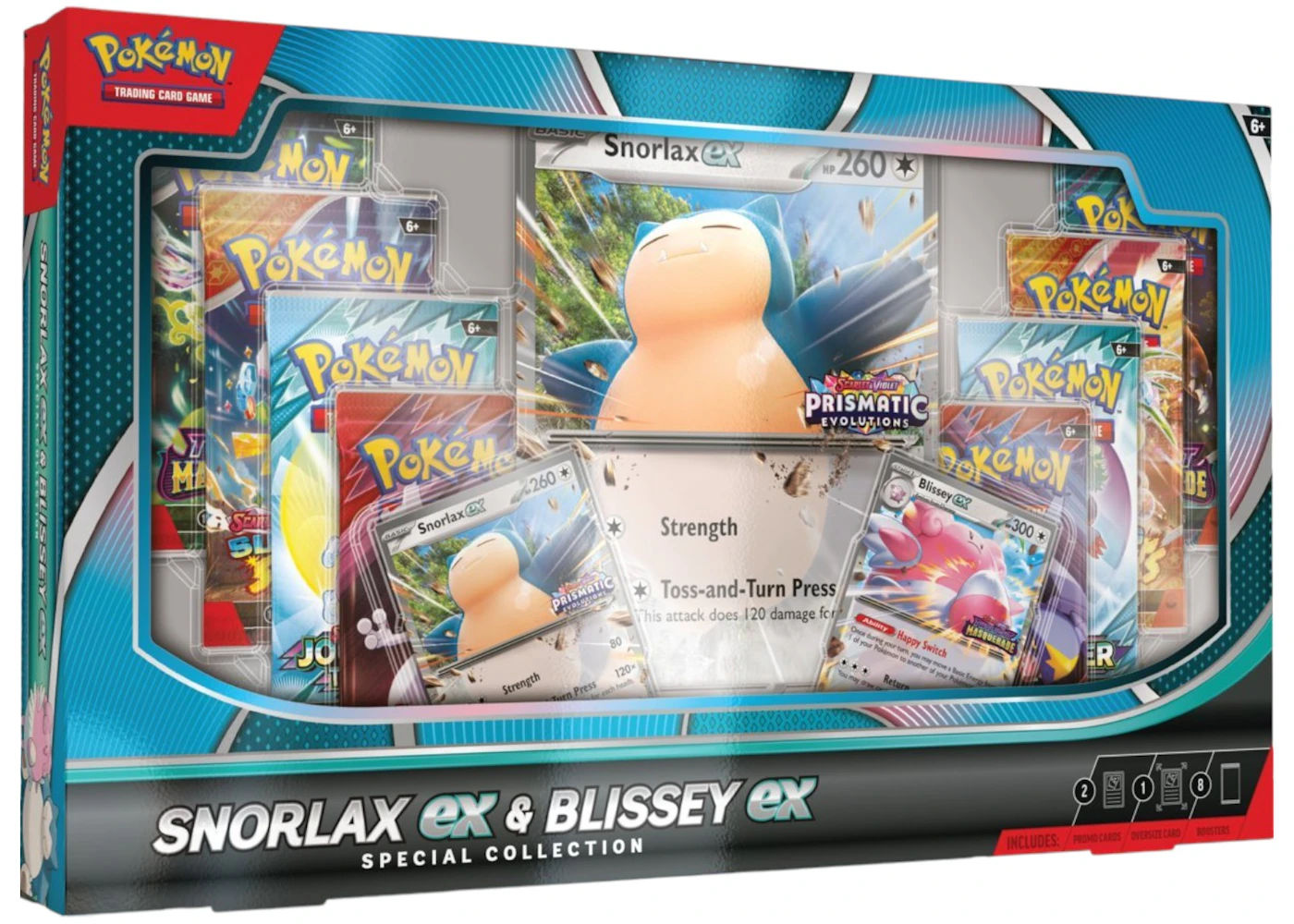 Pokemon ex Special Collection Box Pokémon Snorlax & Blissey