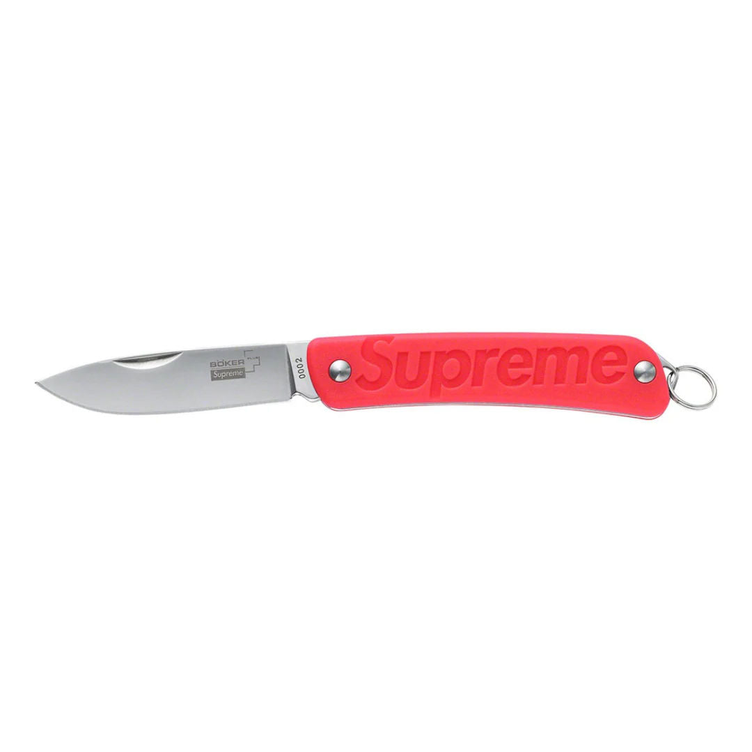 Supreme Boker Glow In The Dark Red Knife