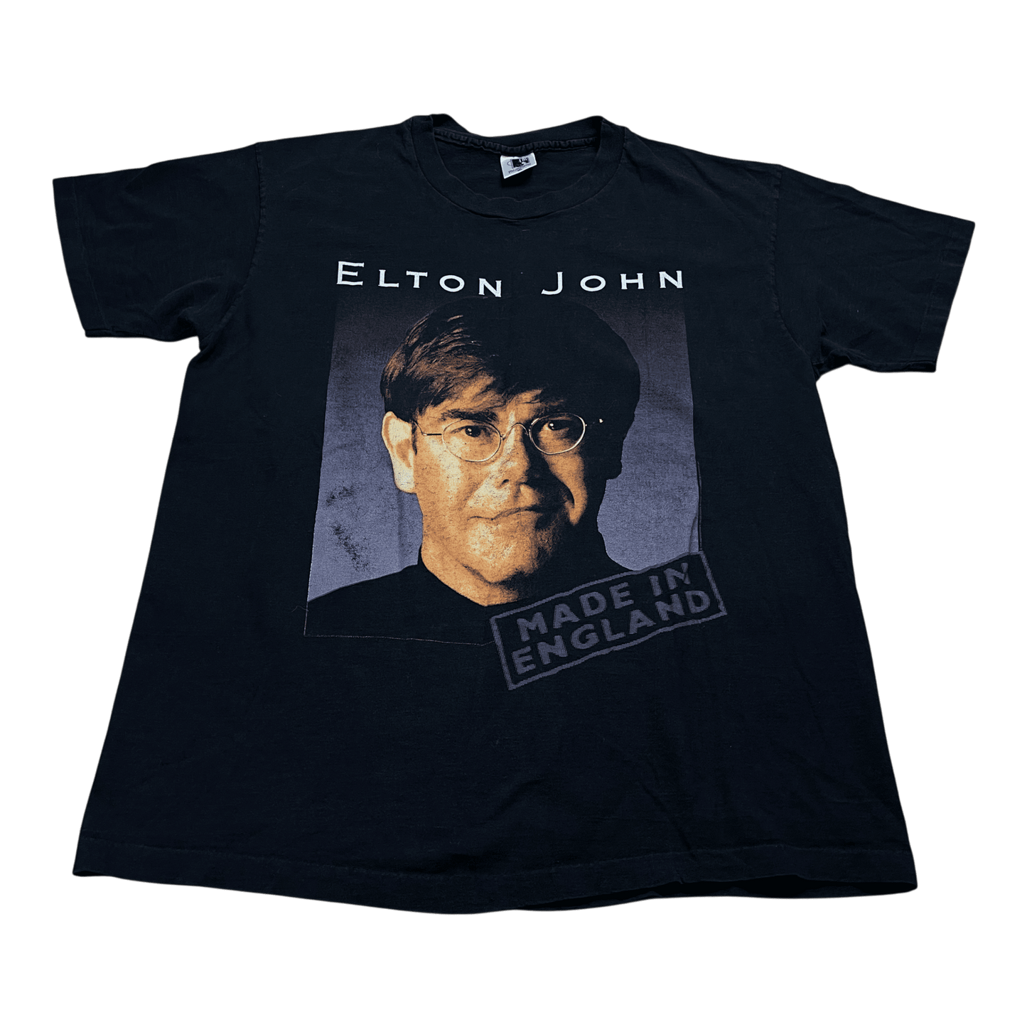 Vintage 1995 Elton John Made In England Tour T-Shirt - Used/Worn