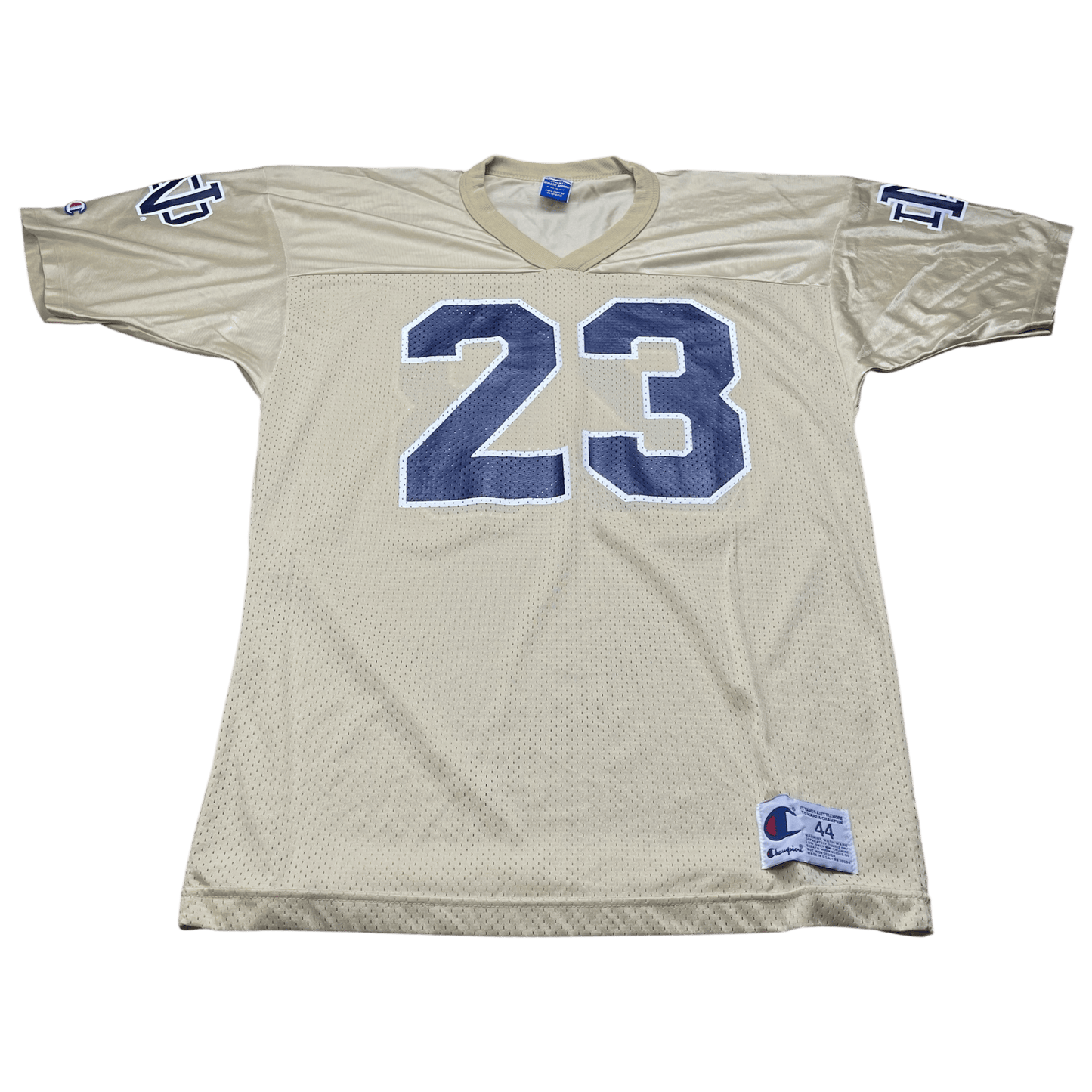 Vintage University of Notre Dame #23 Champion Football Jersey - Used/Worn