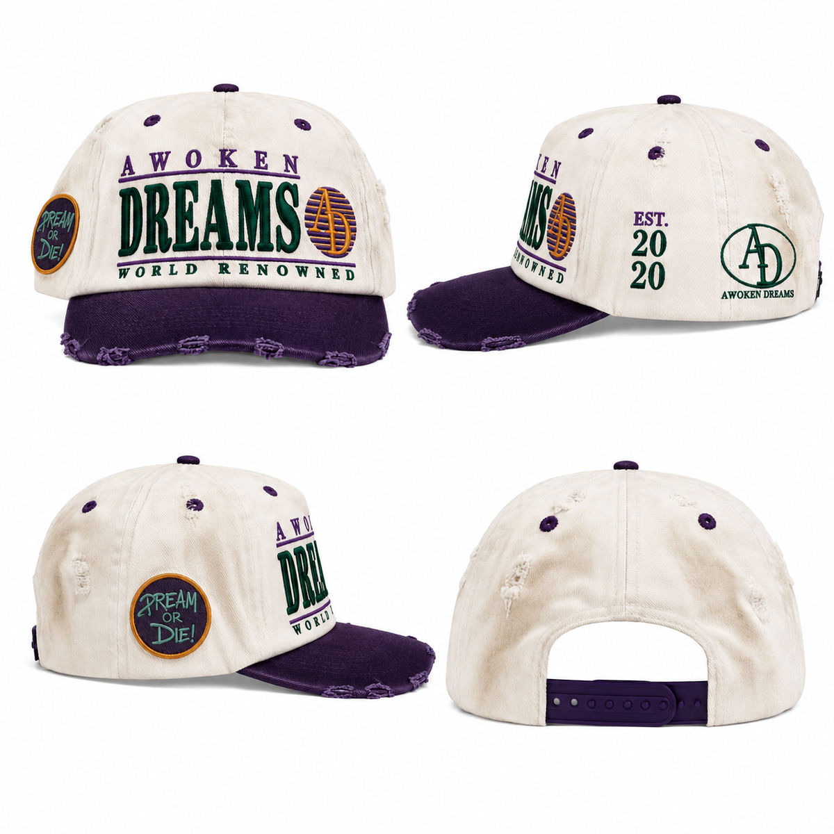 Awoken Dreams Cap (Cream)