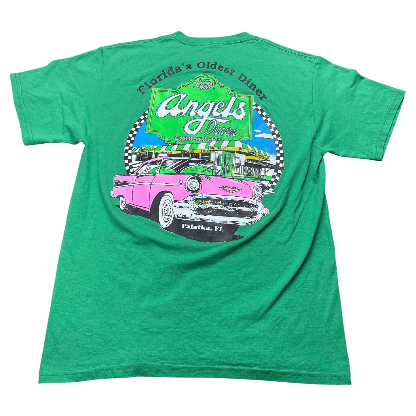 Vintage Angel's Florida's Oldest Diner T-Shirt - Used/Worn