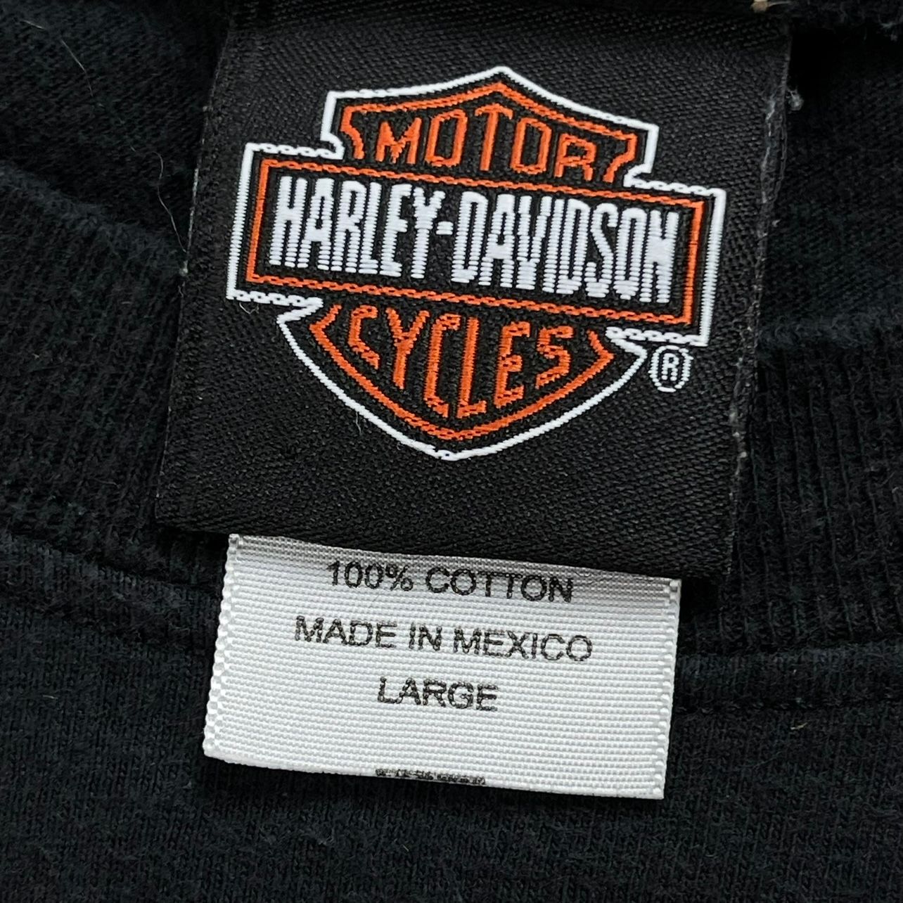 Vintage 2005 Harley-Davidson Flame Washington Long-Sleeve T-Shirt - Used/Worn