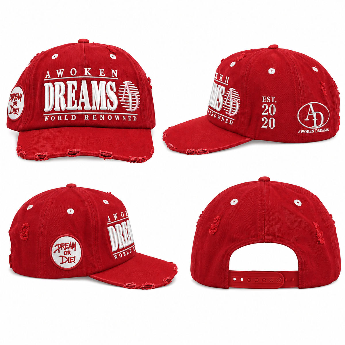 Awoken Dreams Cap (Red)
