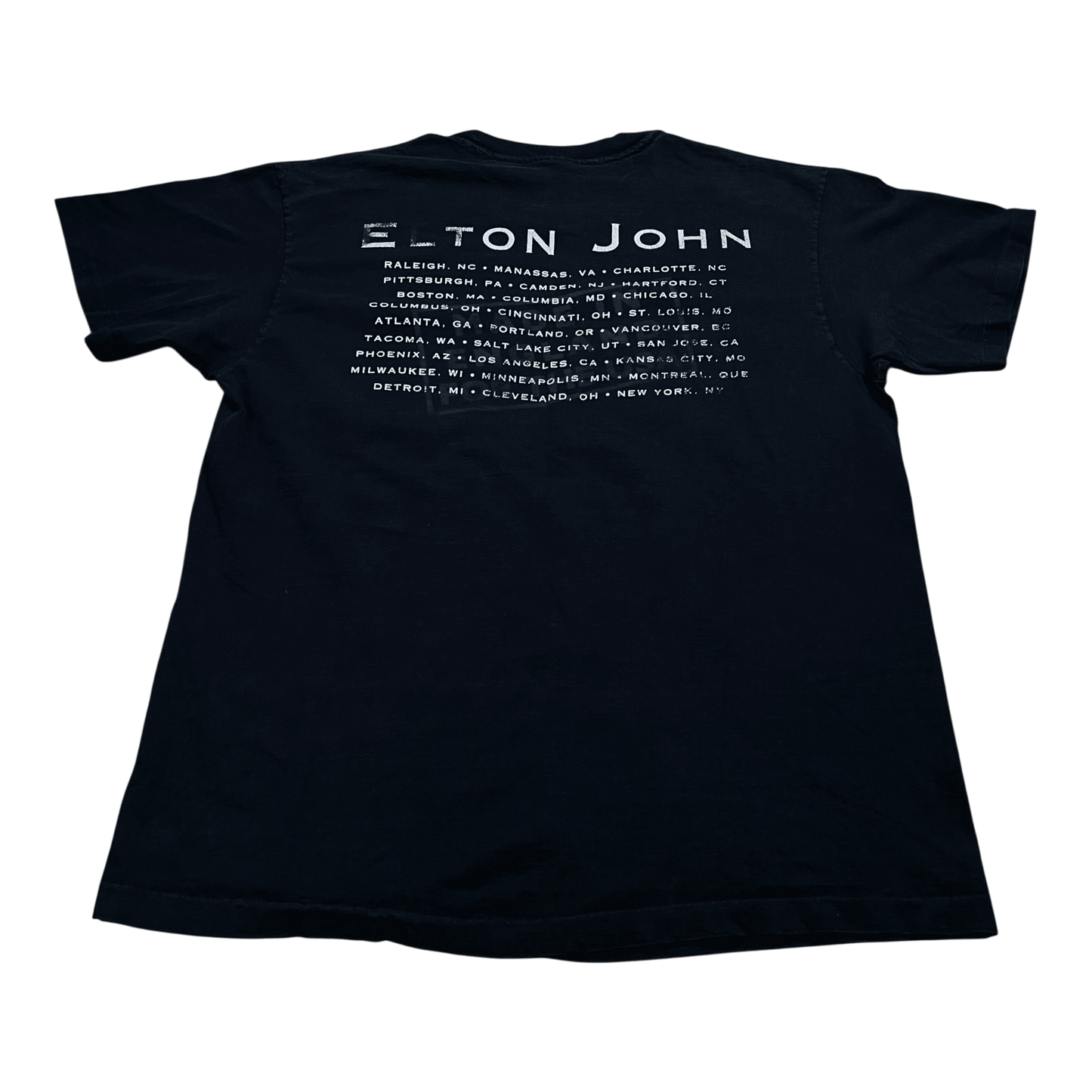 Vintage 1995 Elton John Made In England Tour T-Shirt - Used/Worn