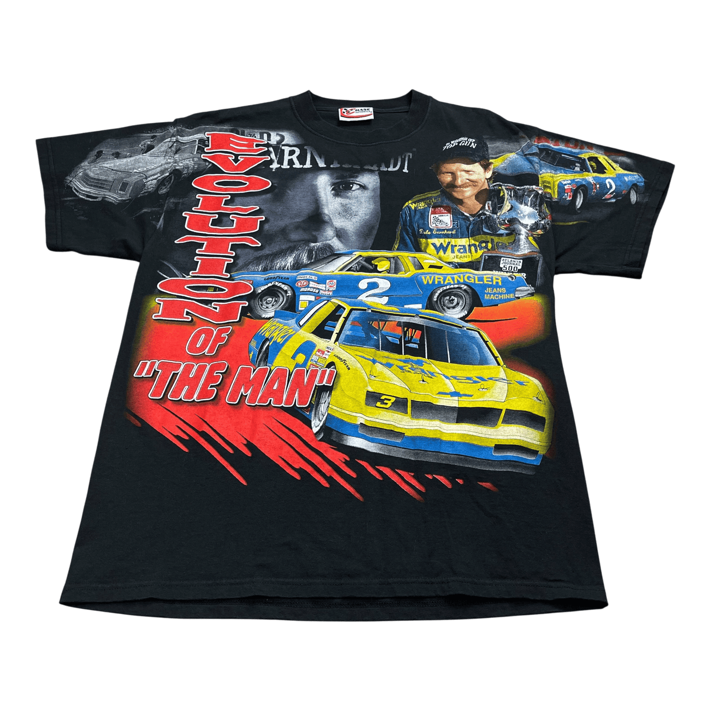 Vintage NASCAR Dale Earnhardt #2 "The Man" AOP T-Shirt - Used/Worn