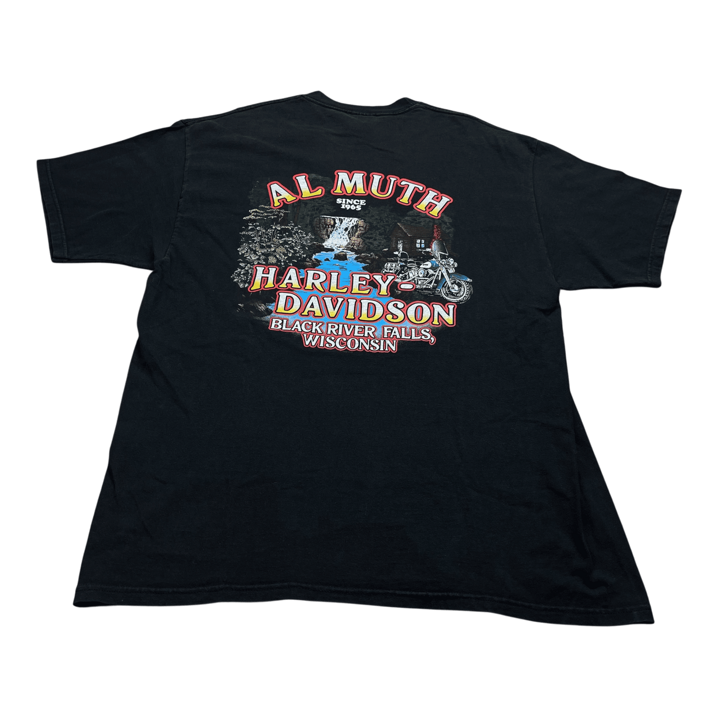 Vintage 2002 Harley-Davidson "I Got Mine At..." Wisconsin T-Shirt - Used/Worn