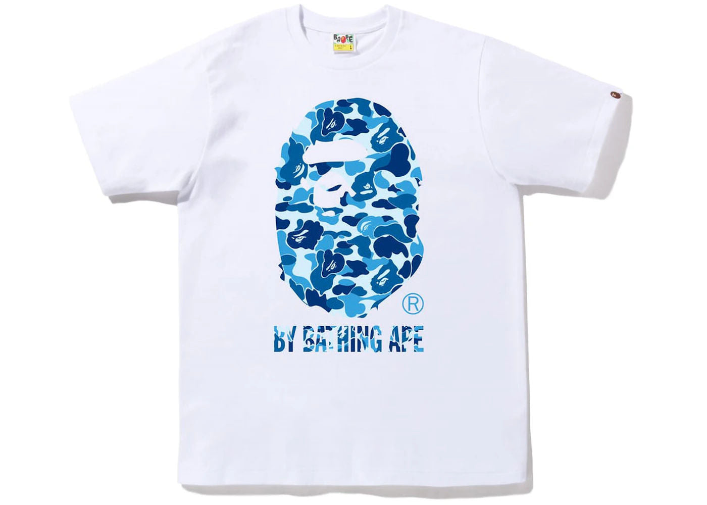 BAPE ABC Full Camo By Bathing Ape Tee White/Blue