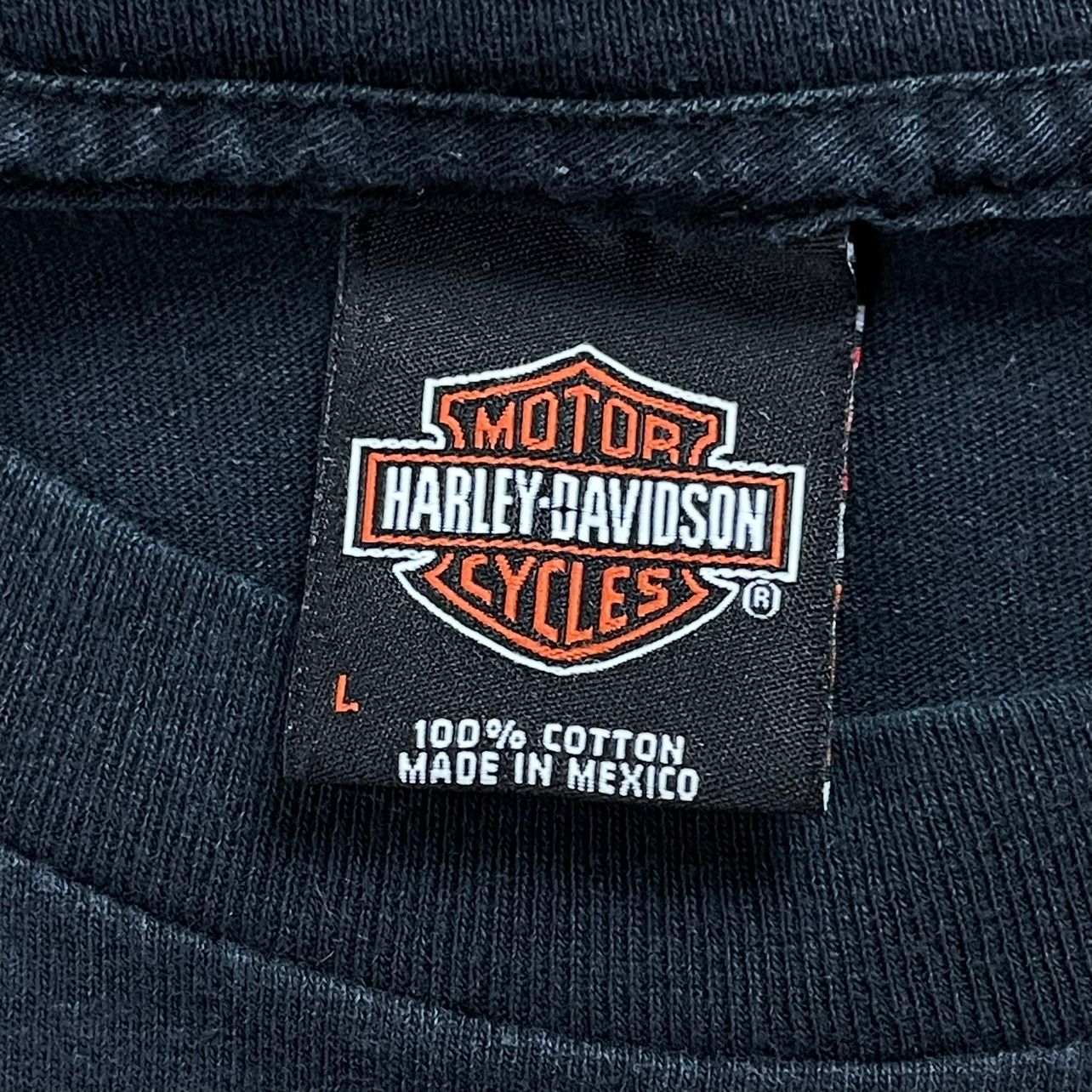 Vintage Harley-Davidson Motorcycle Long-Sleeve T-Shirt - Used/Worn
