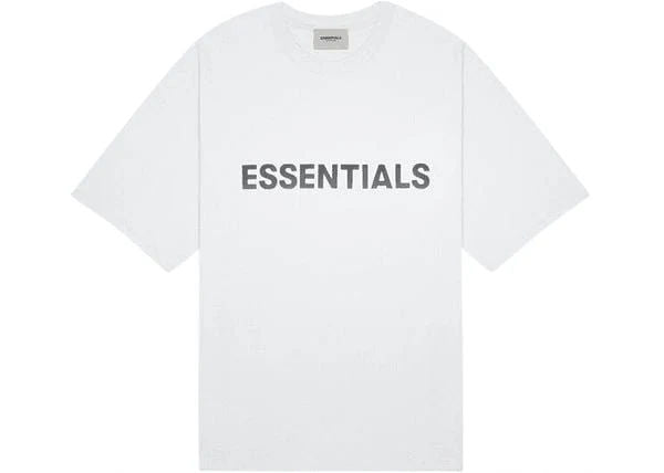 Fear of God Essentials Boxy T-Shirt Applique Logo White