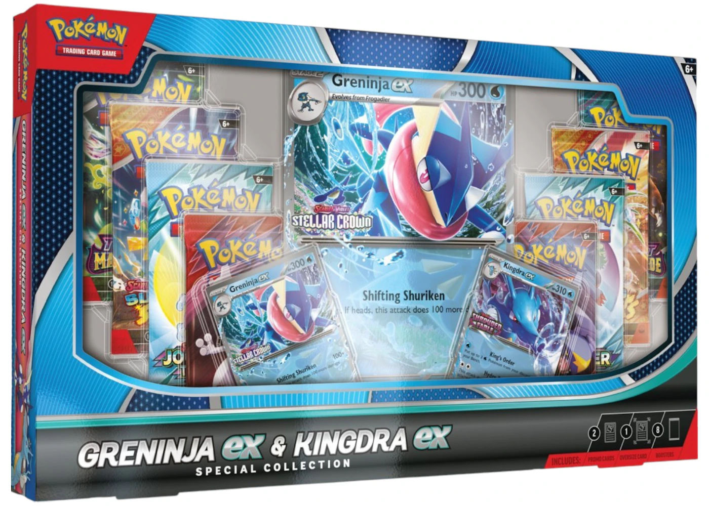 Pokemon ex Special Collection Box Pokémon Greninja & Kingdra