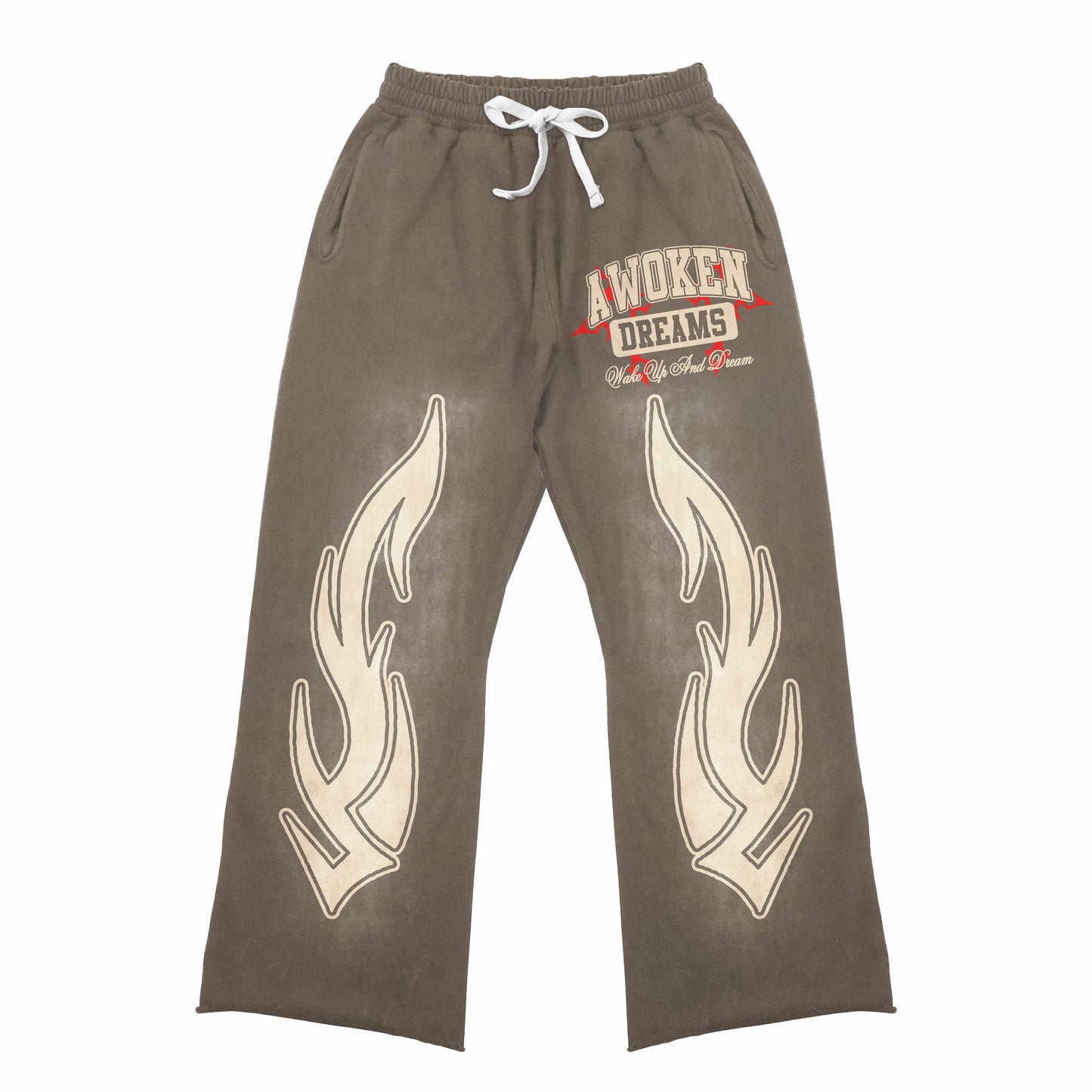Awoken Dreams Wake Up And Dream Sweats Charcoal Gray
