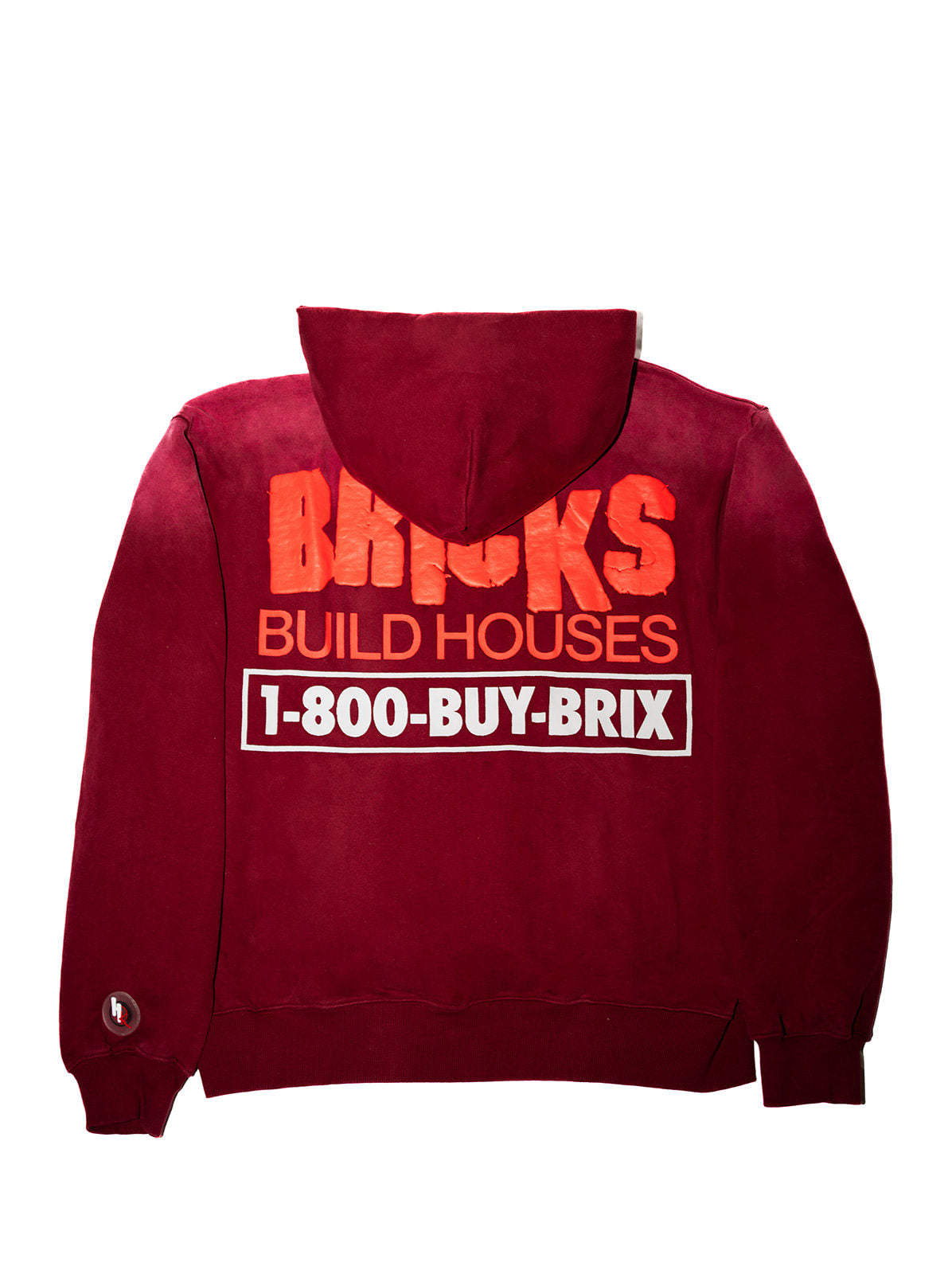 Heavenly Kickz I Buy Bricks Hoodie Red