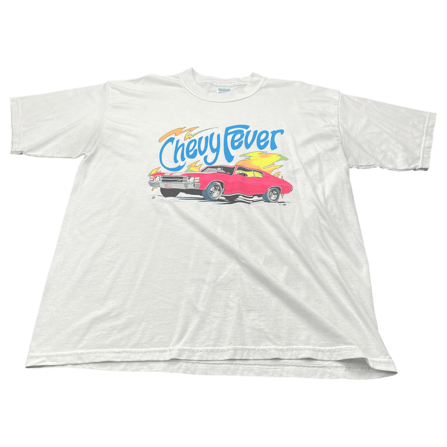 Vintage Chevy Fever Neon T-Shirt - Used/Worn