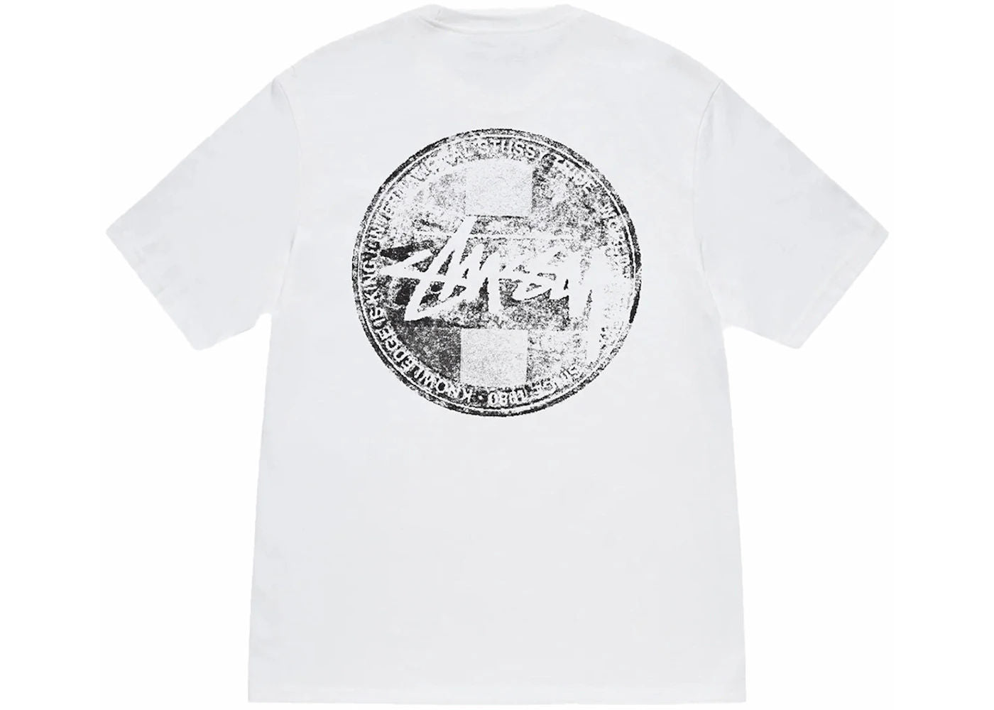 Stussy Dot Stamp Tee White