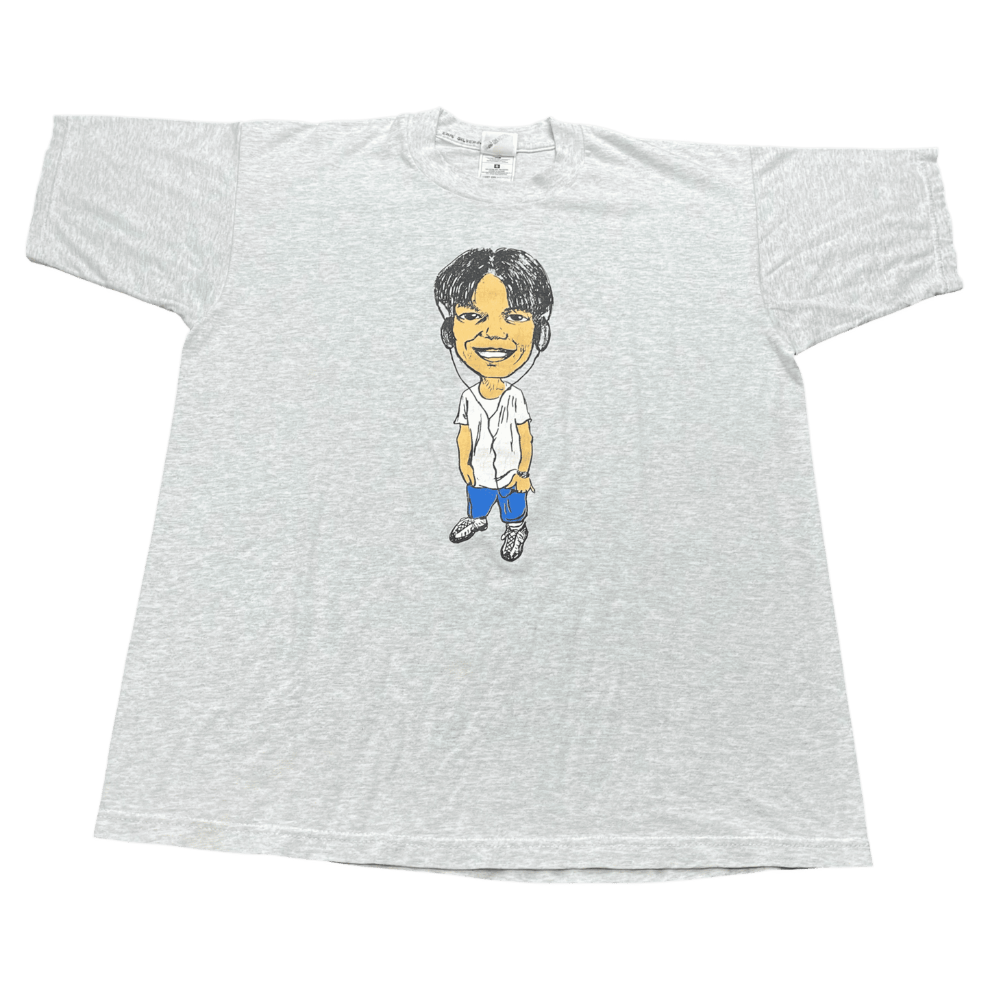 Vintage 1998 Mikel Mania Caricature T-Shirt - Used/Worn