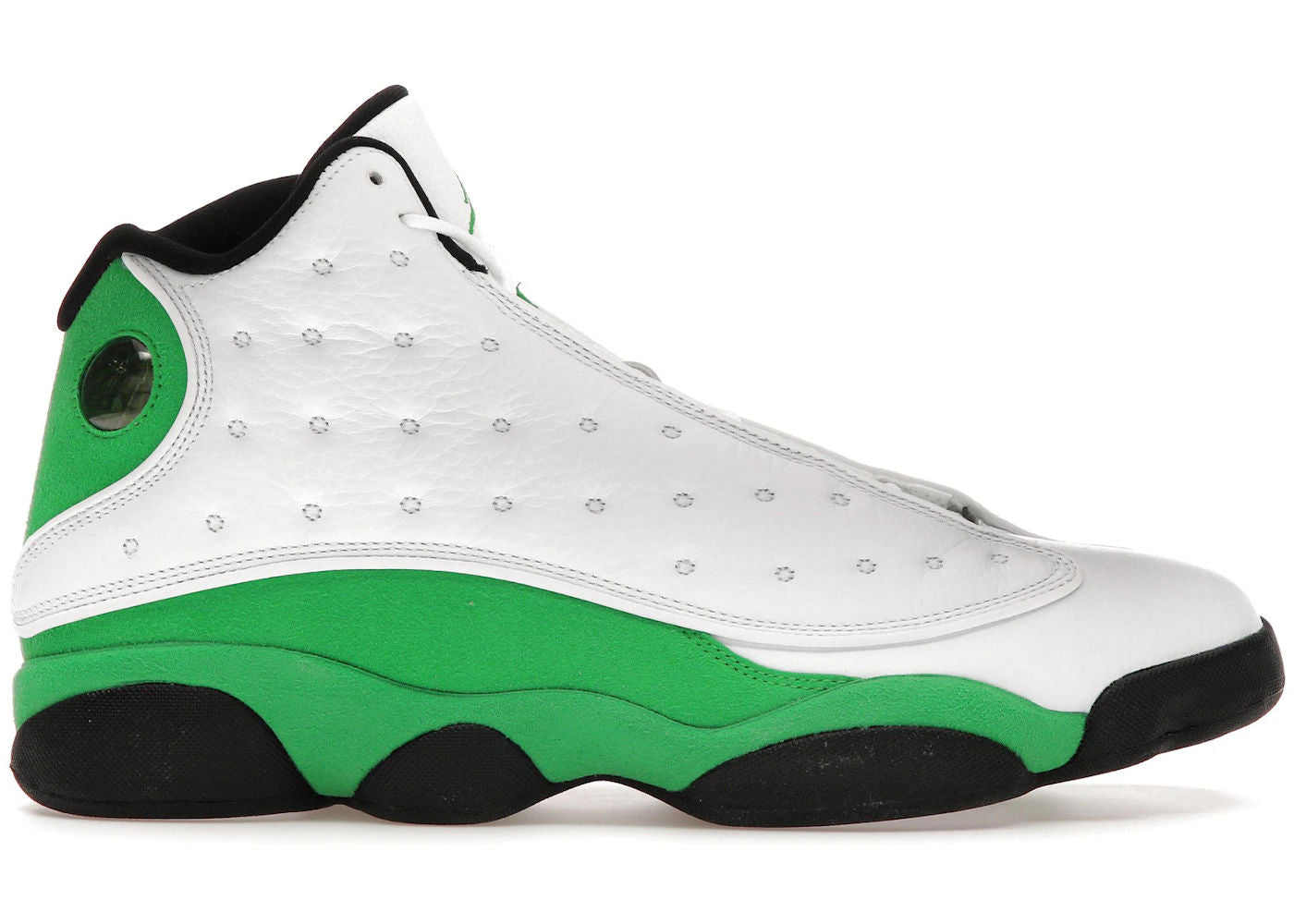 Jordan 13 Retro White Lucky Green - Used