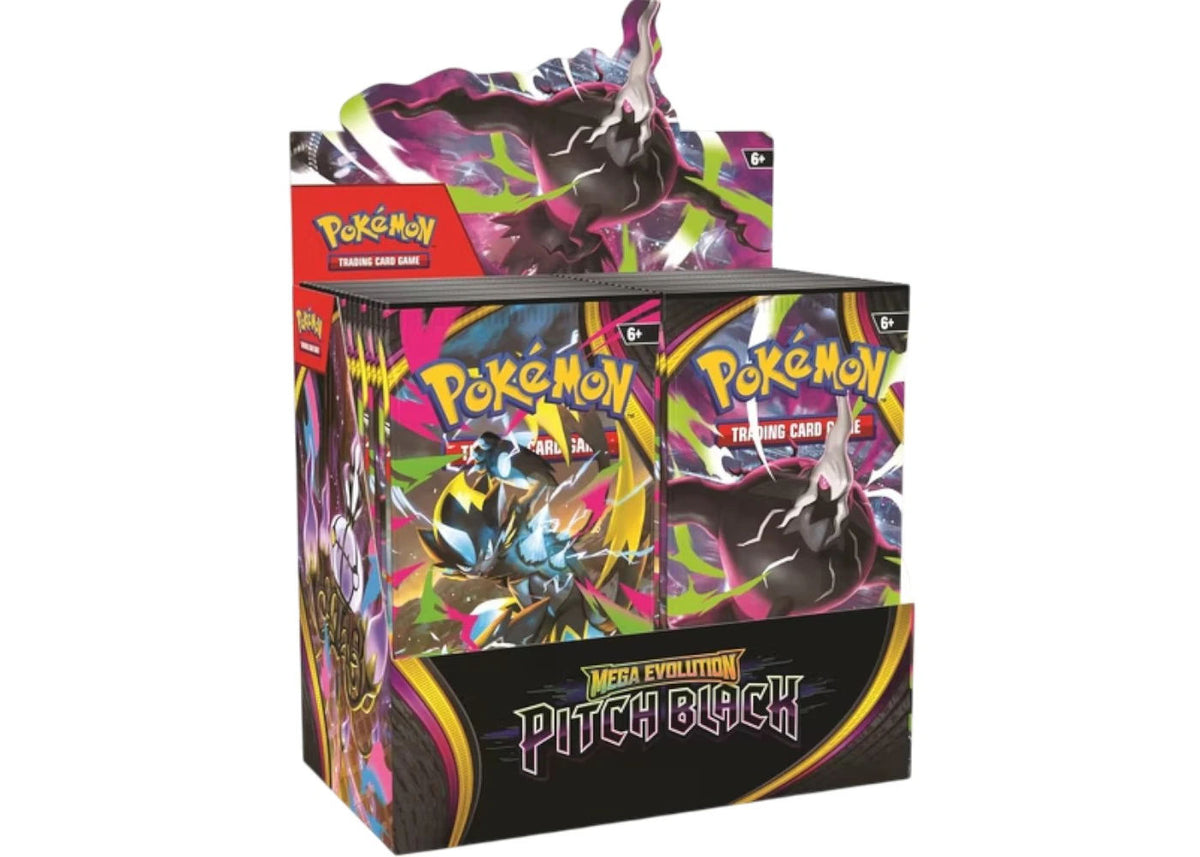 2026 Pokémon Mega Evolution Pitch Black Booster Box