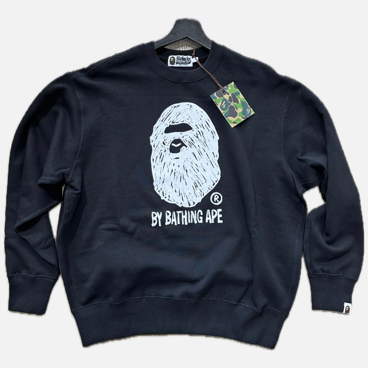 BAPE Hand Draw Ape Head Crewneck