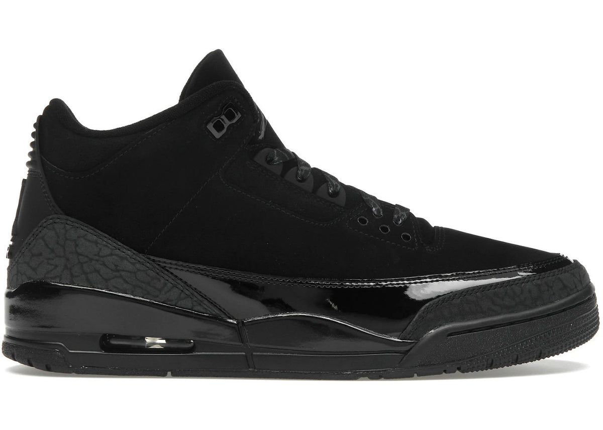 Jordan 3 Retro Black Cat (2025) - New/No Lid