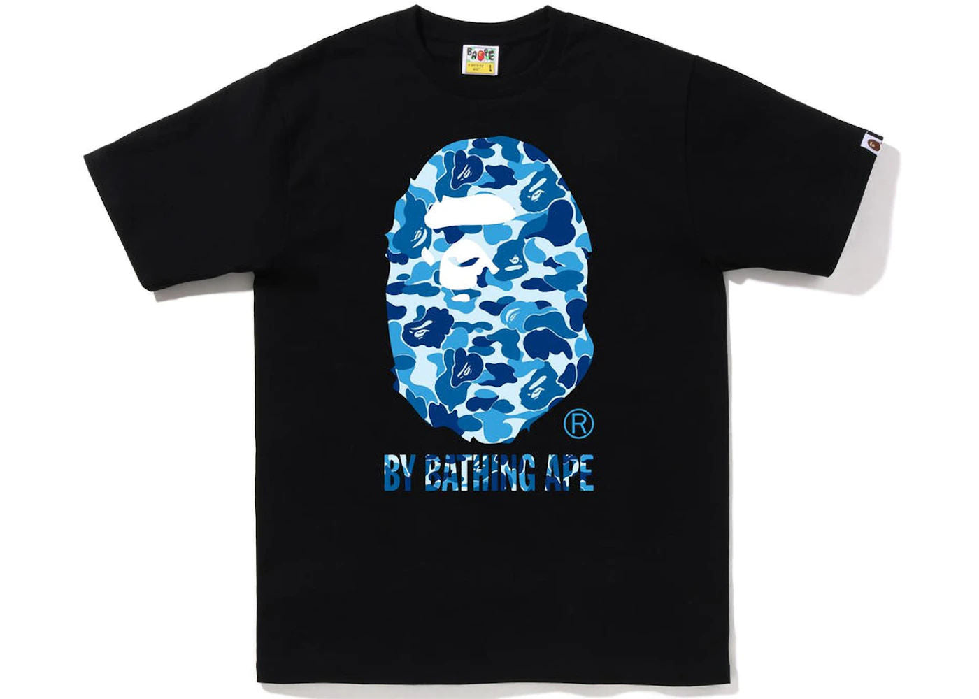 BAPE ABC Full Camo By Bathing Ape Tee Black/Blue