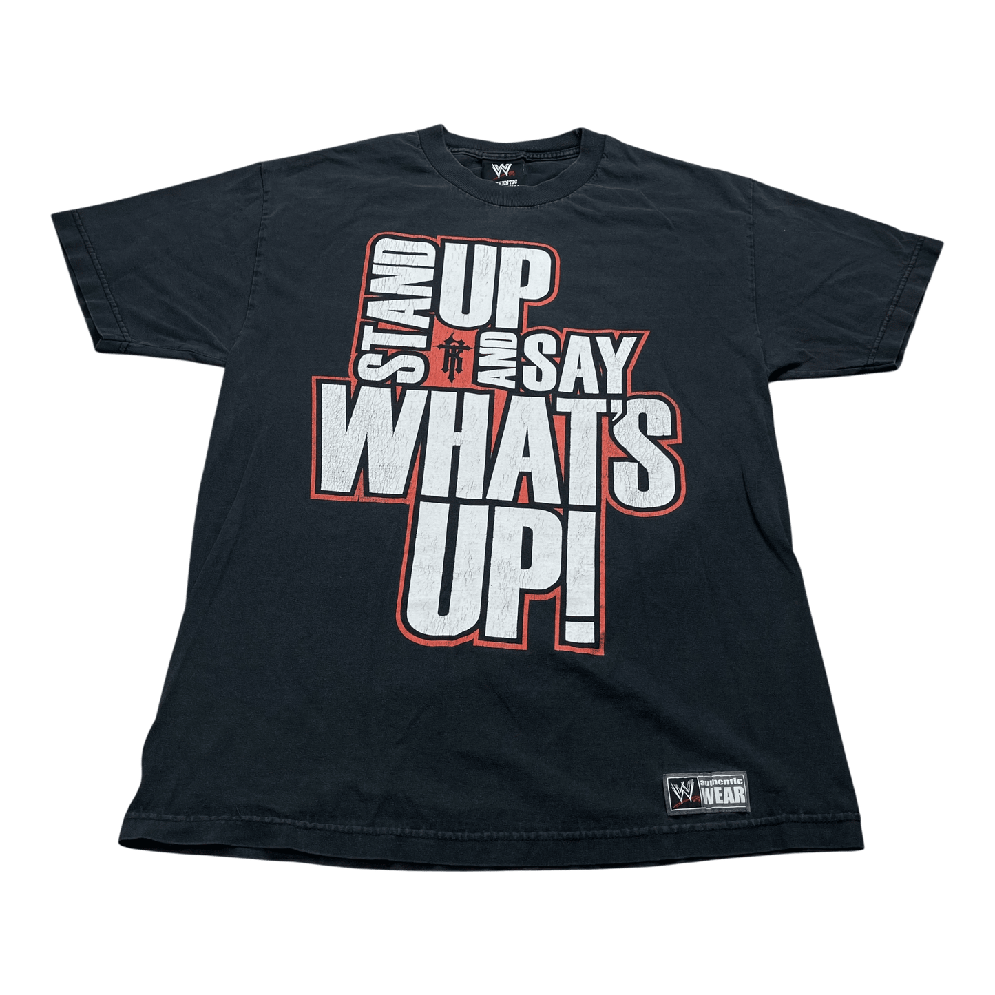 WWE R-Truth "Stand Up Say What's Up!" T-Shirt - Used/Worn