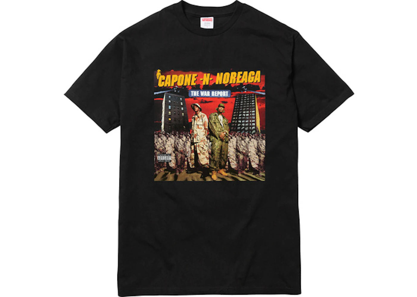 Supreme The War Report Tee Black - Used