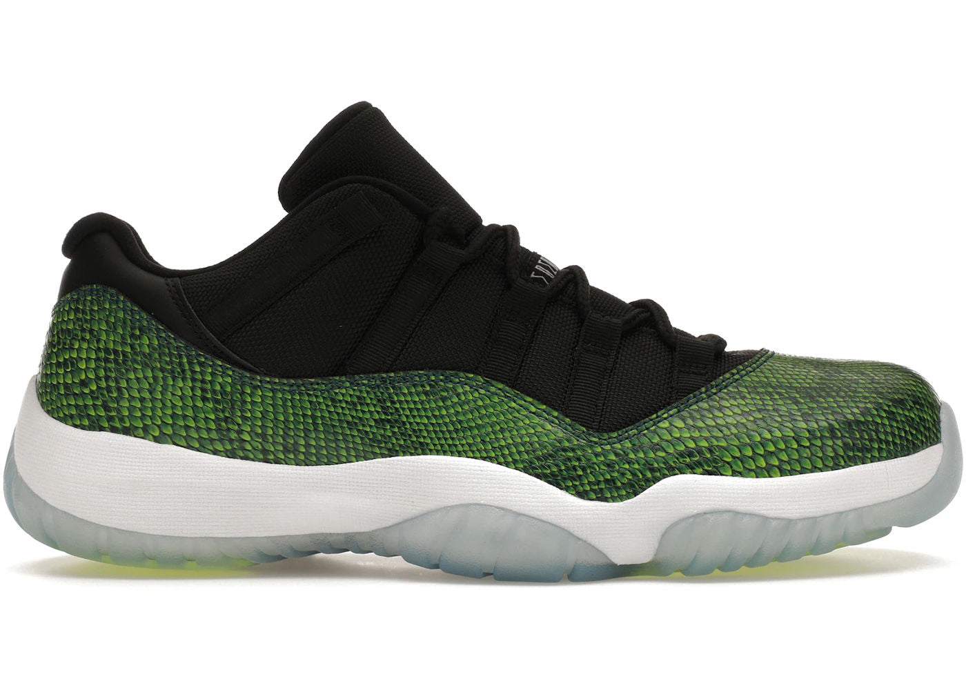 Jordan 11 Retro Low Green Snakeskin - Used/No Box