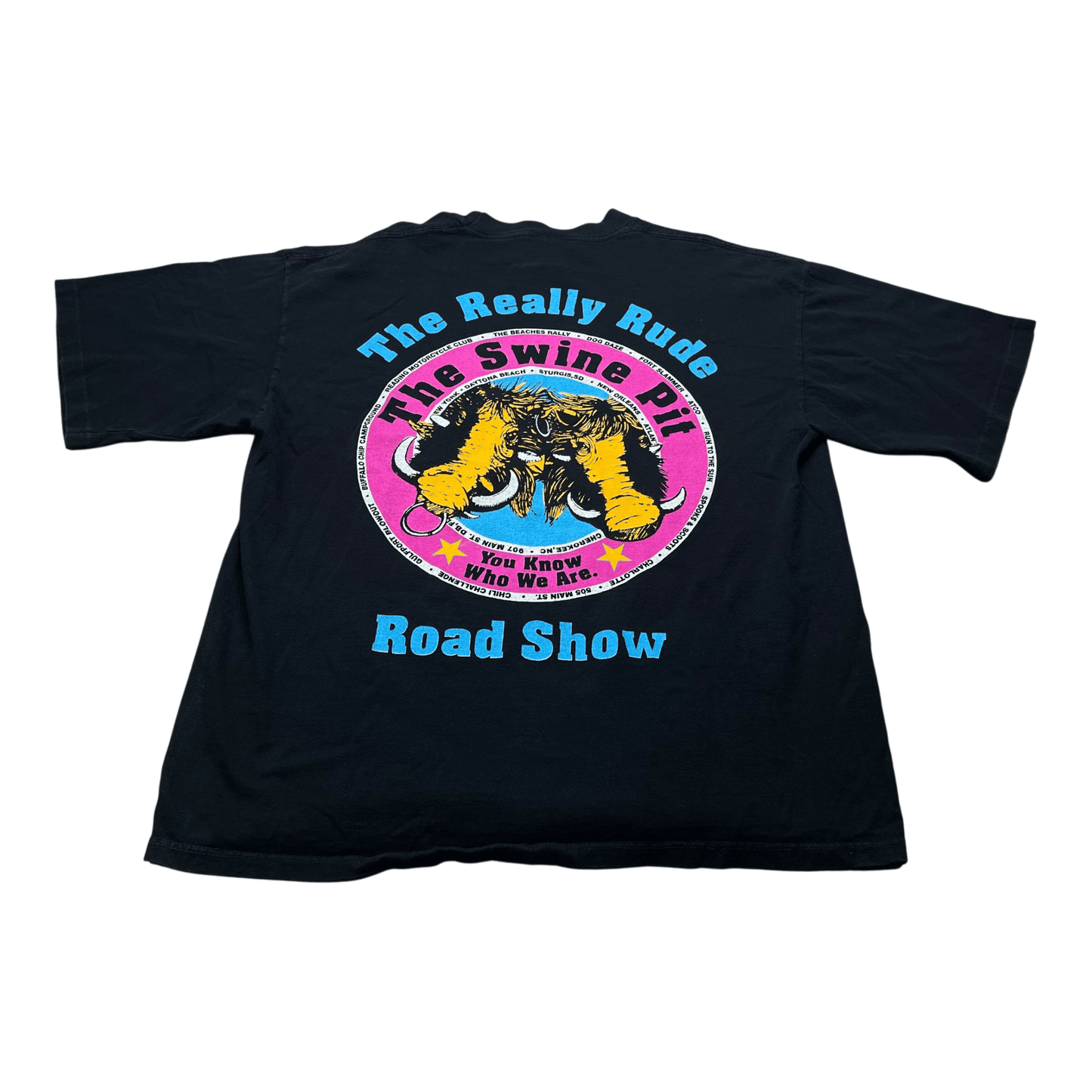 Vintage La-Dee-Da Swine Pit Road Show T-Shirt - Used/Worn