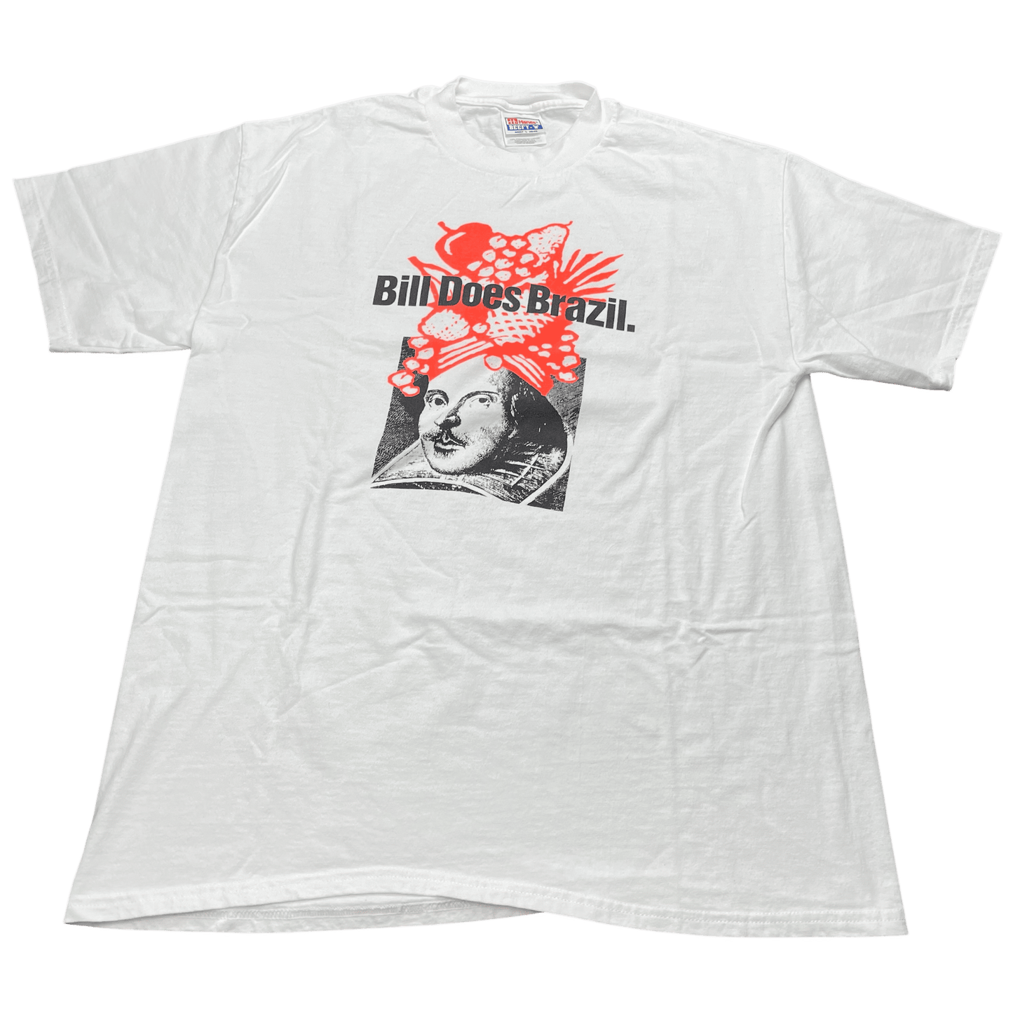 Vintage 1997 William Shakespeare's Bill Does Brazil T-Shirt - Used/Worn