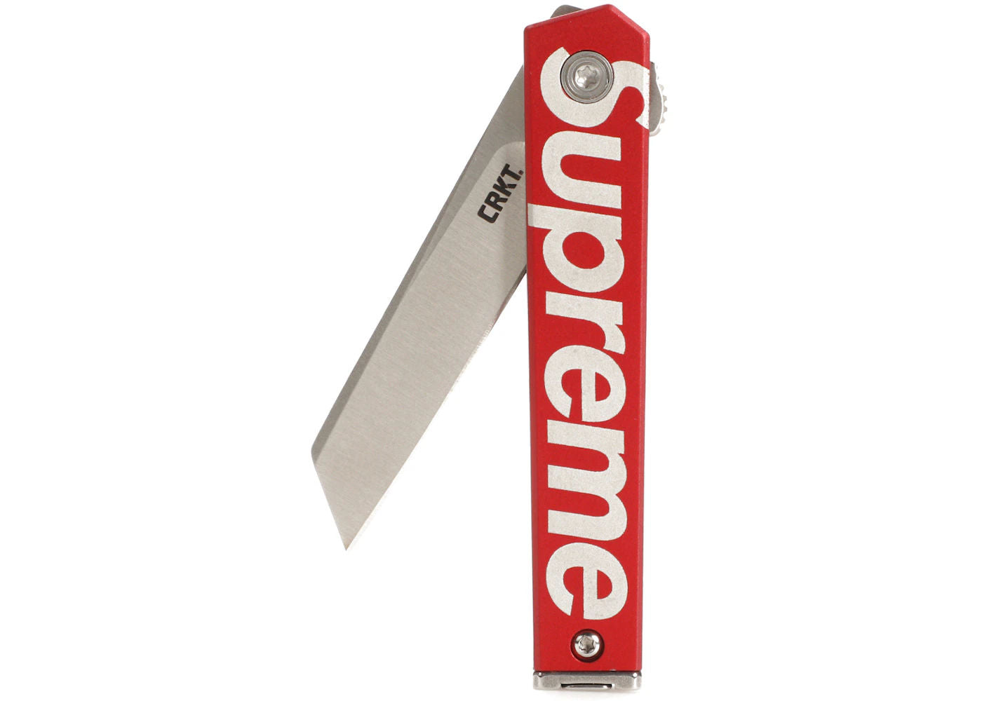Supreme CRKT CEO Microflipper Pocket Knife Red