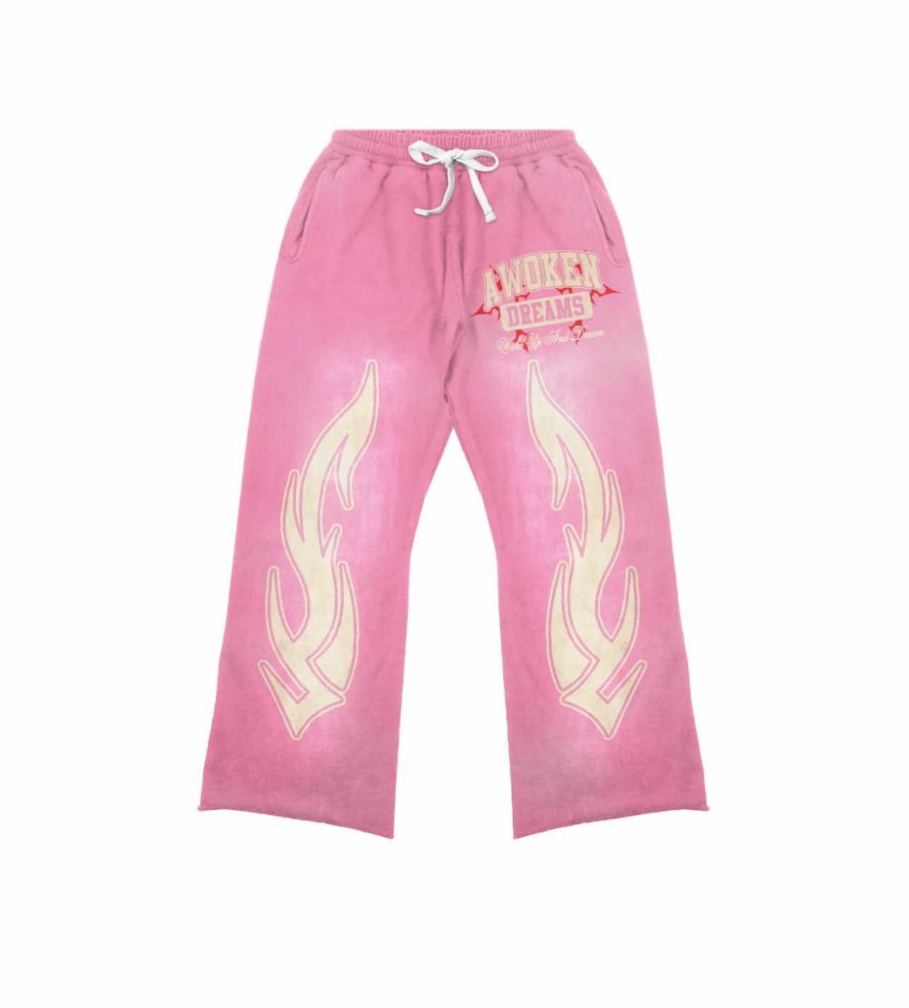 Awoken Dreams Wake Up And Dream Sweats Pink