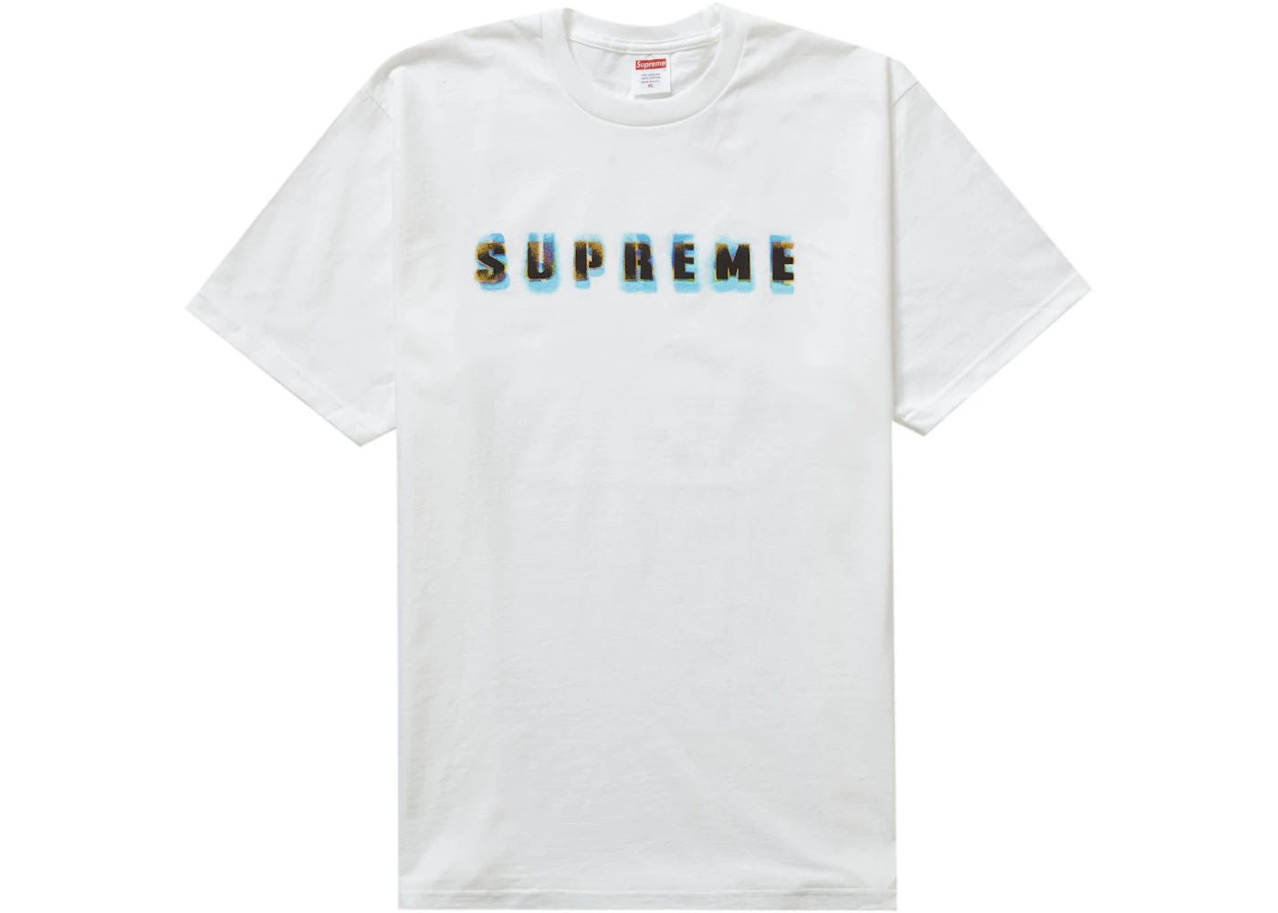 Supreme Stencil Tee White