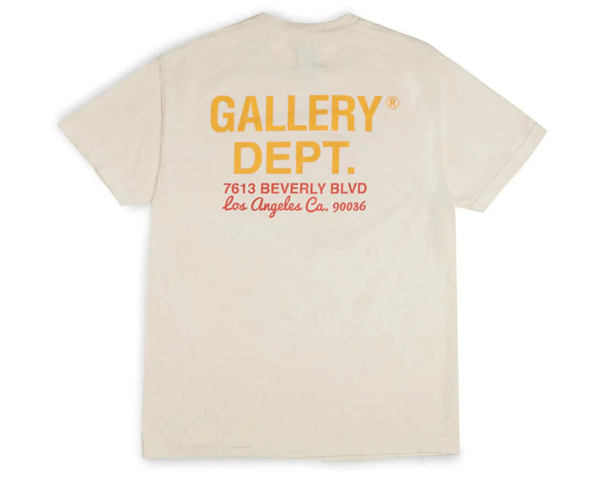 Gallery Dept. Ebay T-Shirt Cream