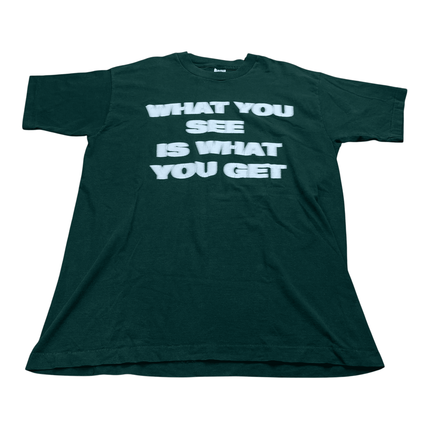Vintage "What You See Is What You Get" T-Shirt - Used/Worn