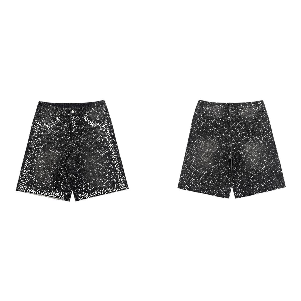Concepts "Keystone" Black Wash Jean Shorts
