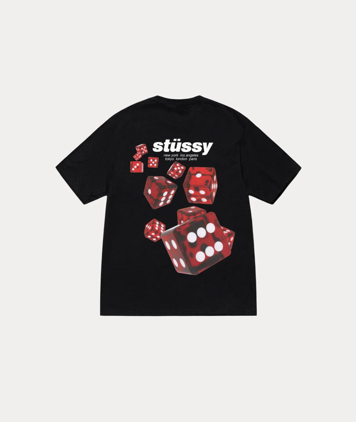 Stussy Rollers Tee Black