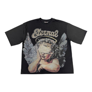 Concept "Eternal" Boxy Tee Black
