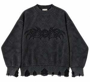 Crashed Studios Knitted Crewneck