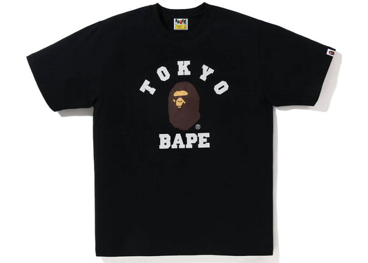 BAPE Tokyo College City Tee Black