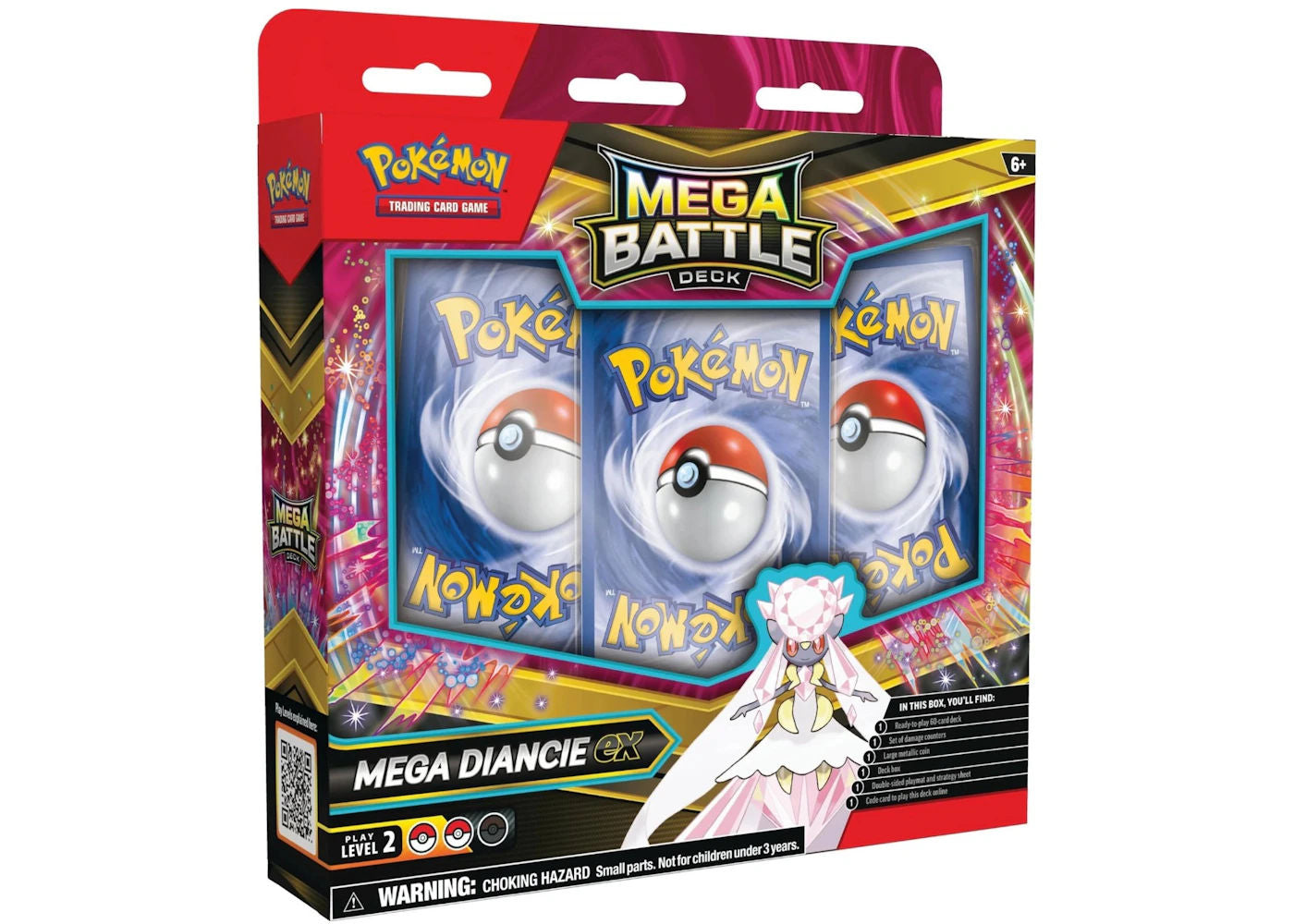 Pokemon Mega Diancie ex Metal Battle Deck 2025 Pokémon Mega Evolution