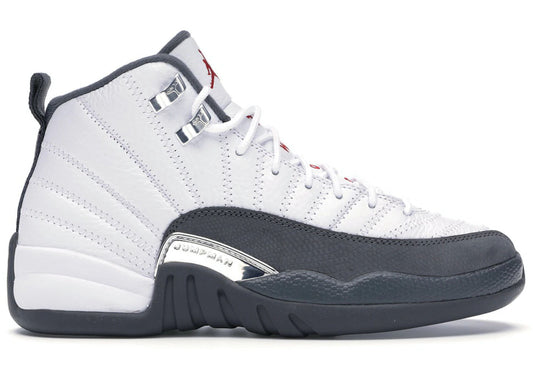 Jordan 12 Retro White Dark Grey (GS) - Used