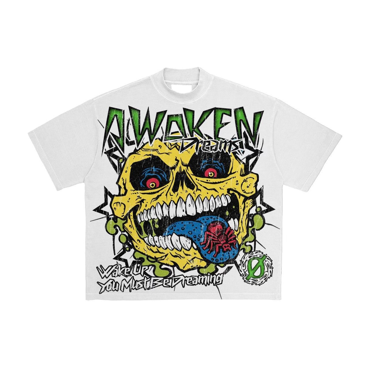 Awoken Dreams Zombie Short Sleeve - White