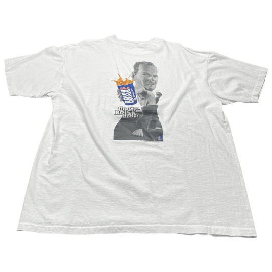 Vintage 1988 Bruce Willis Lipton BRISK Promo T-Shirt - Used