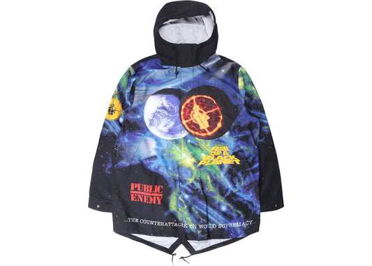 Supreme UNDERCOVER/Public Enemy Taped Seam Parka Multi - Used
