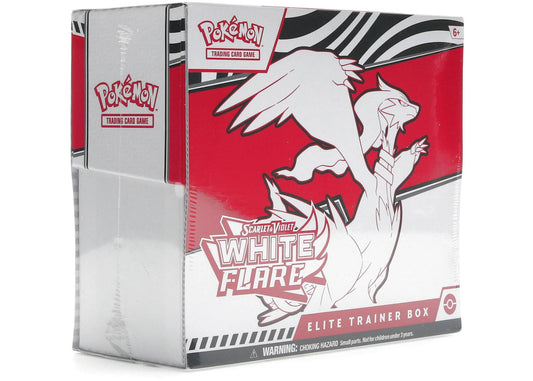 Pokemon White Flare Elite Trainer Box 2025 Pokémon Scarlet & Violet