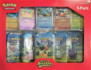 Pokemon Costco Ascended Heroes Mini Tins 5-Pack