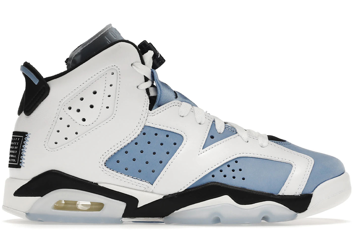 Jordan 6 Retro UNC White (GS) - Used